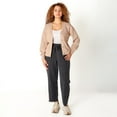 thumbnail image 2 of DV Frayed hemmed drawstring Joggers with deep pockets, 2 of 4