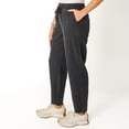 thumbnail image 3 of DV Frayed hemmed drawstring Joggers with deep pockets, 3 of 4