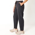 thumbnail image 3 of DV Frayed hemmed drawstring Joggers with deep pockets, 3 of 4