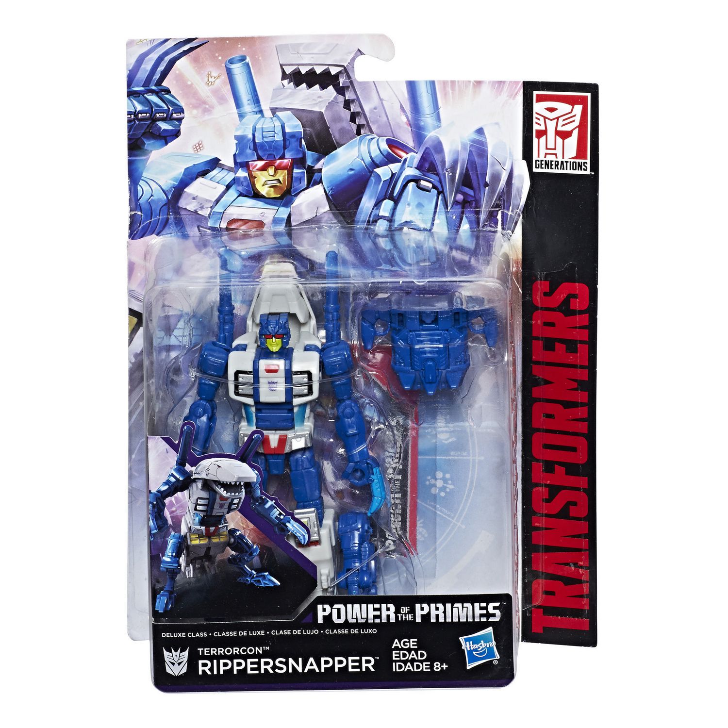 transformers generations power of the primes deluxe terrorcon rippersnapper