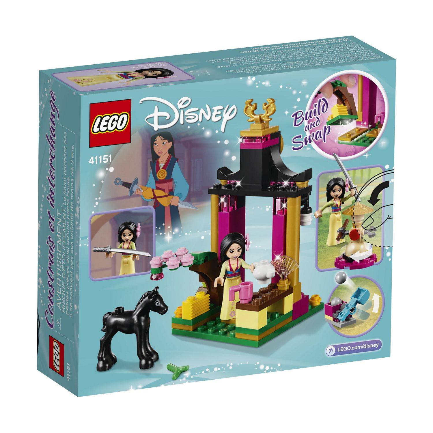 LEGO Disney Princess Mulan s Training Day 41151 Walmart