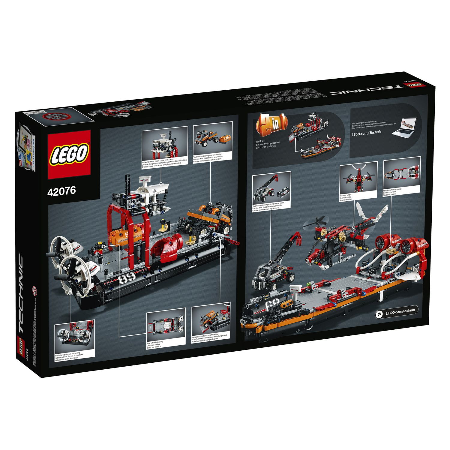 Lego hovercraft 42076 new arrivals