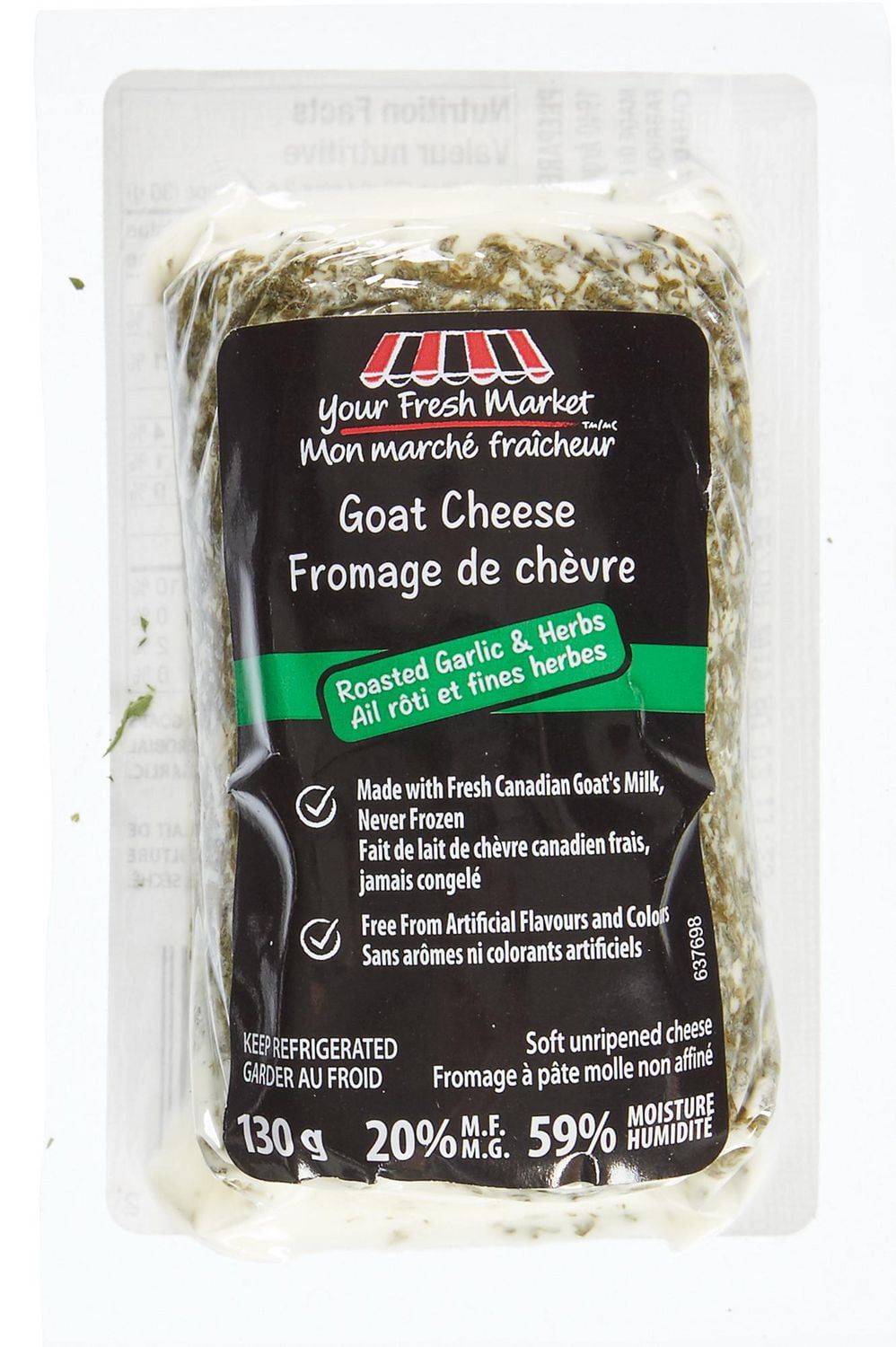 Your Fresh Market Roasted Garlic and Herbs Goat Cheese Walmart Canada