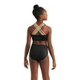 thumbnail image 2 of Justice Girls' Lace-Up Bikini 2-Piece Set, 2 of 4