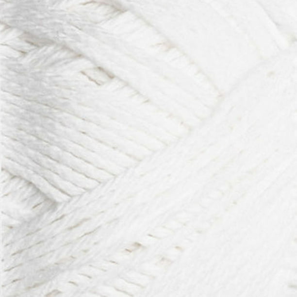 Bernat® Handicrafter® Yarn, Cotton #4 Medium, 14oz/400g, 710 Yards, Economical size versatile yarn