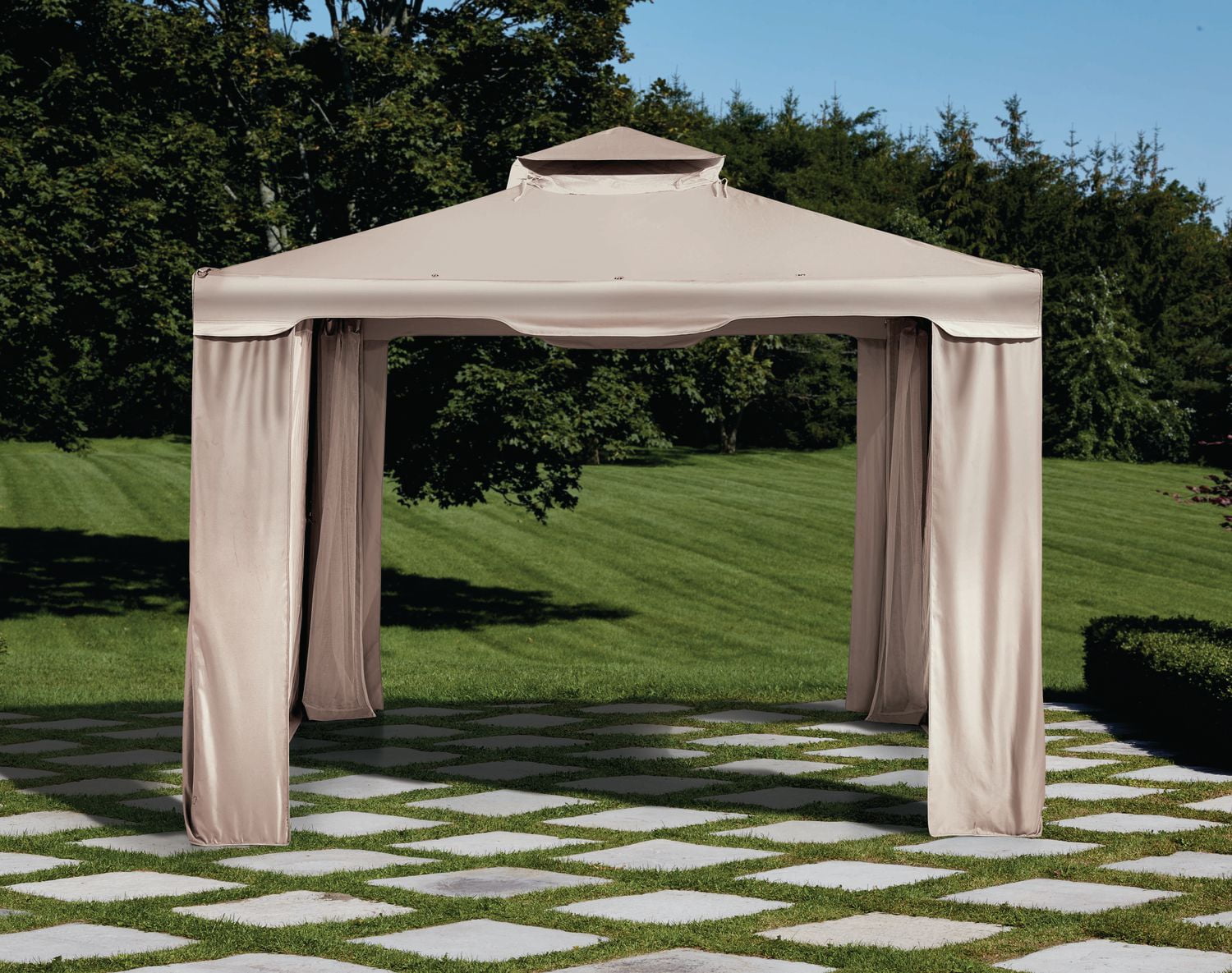 Mainstays Square Gazebo with Netting Walmart Canada