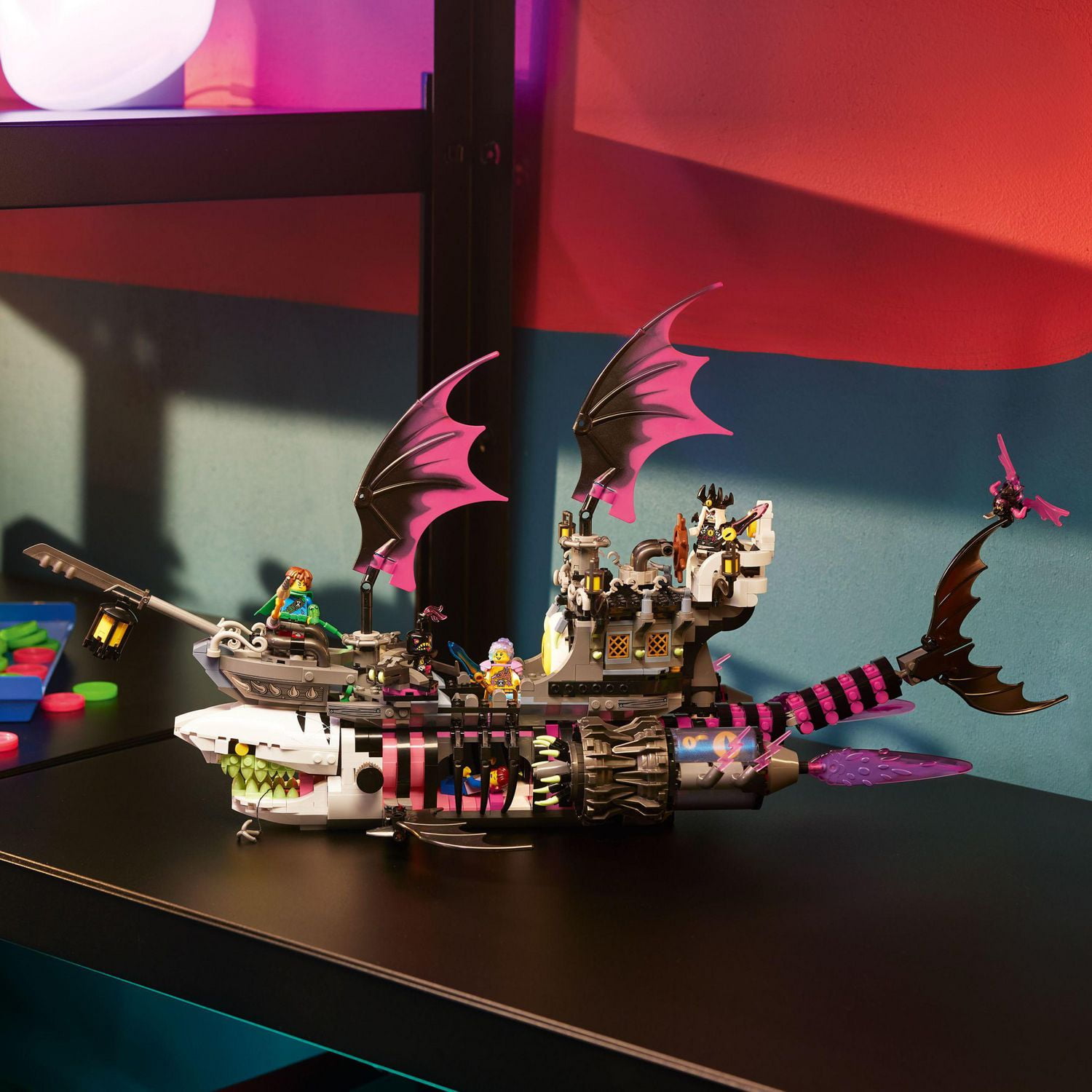 LEGO DREAMZzz Nightmare Shark Ship 71469 Building Toy Set, Pirate