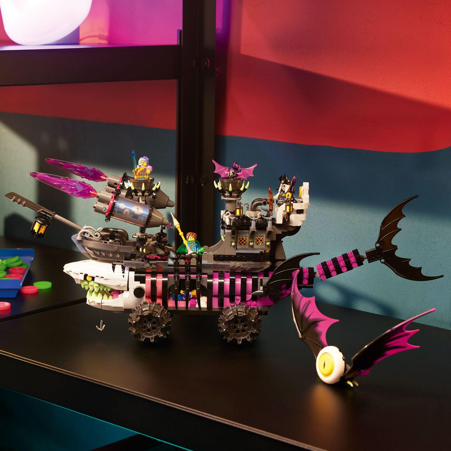 LEGO DREAMZzz Nightmare Shark Ship 71469 Building Toy Set, Pirate Ship and  Monster Vehicle for Fans of the New LEGO DREAMZzz TV Show, Gift for Tweens  and Kids Ages 10+ 