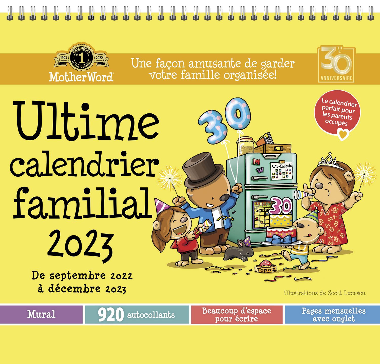 Motherword 2023 Wall Calendar Walmart Canada