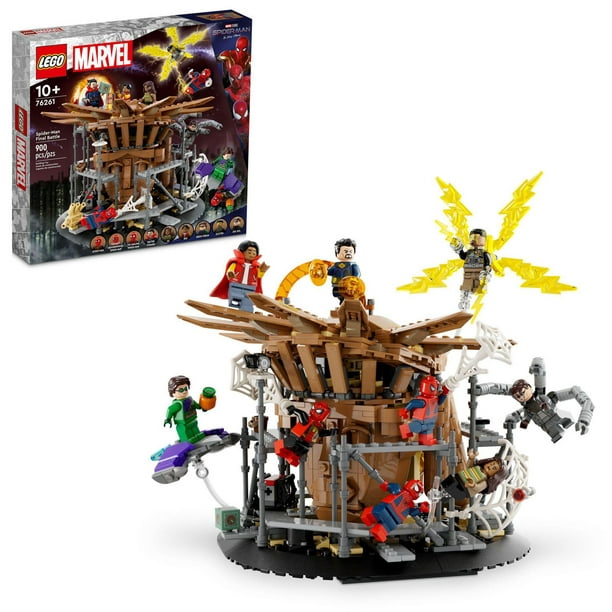LEGO Super Heroes La bataille finale de Spider-Man 76261 Ensemble de  construction (900 pièces) Comprend 900 pièces, 10+ ans 