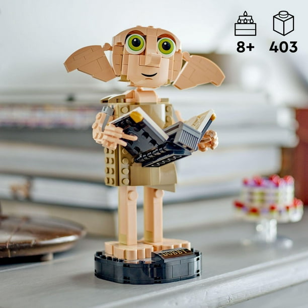 LEGO Harry Potter Dobby the House-Elf 76421 Building Toy Set, Makes a Great  Birthday and Christmas Gift, Authentically Detailed Build and Display Model  of a Beloved Character, Includes 403 Pieces, Ages 8+ 