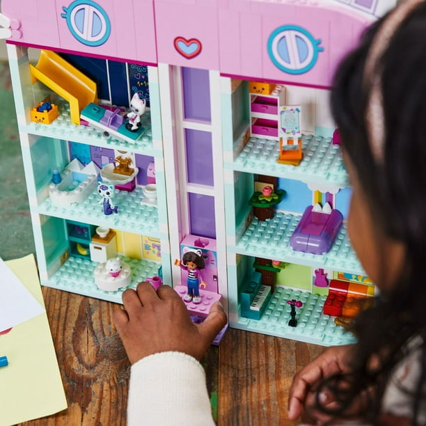 LEGO Gabby's Dollhouse 10788 Building Toy Set, An 8-Room Playhouse