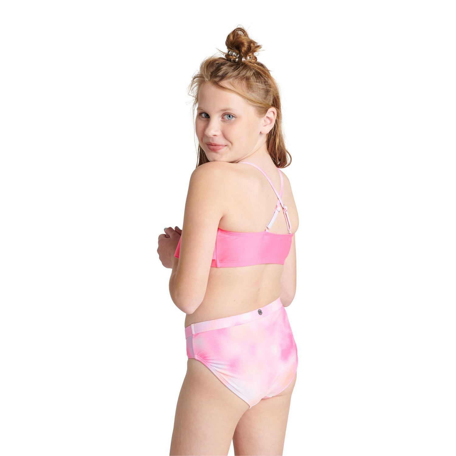 Bikini 2 pièces volanté Justice pour filles