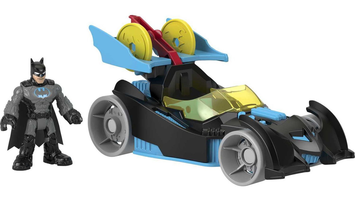 Fisher Price Imaginext DC Super Friends Bat-Tech Racing Batmobile