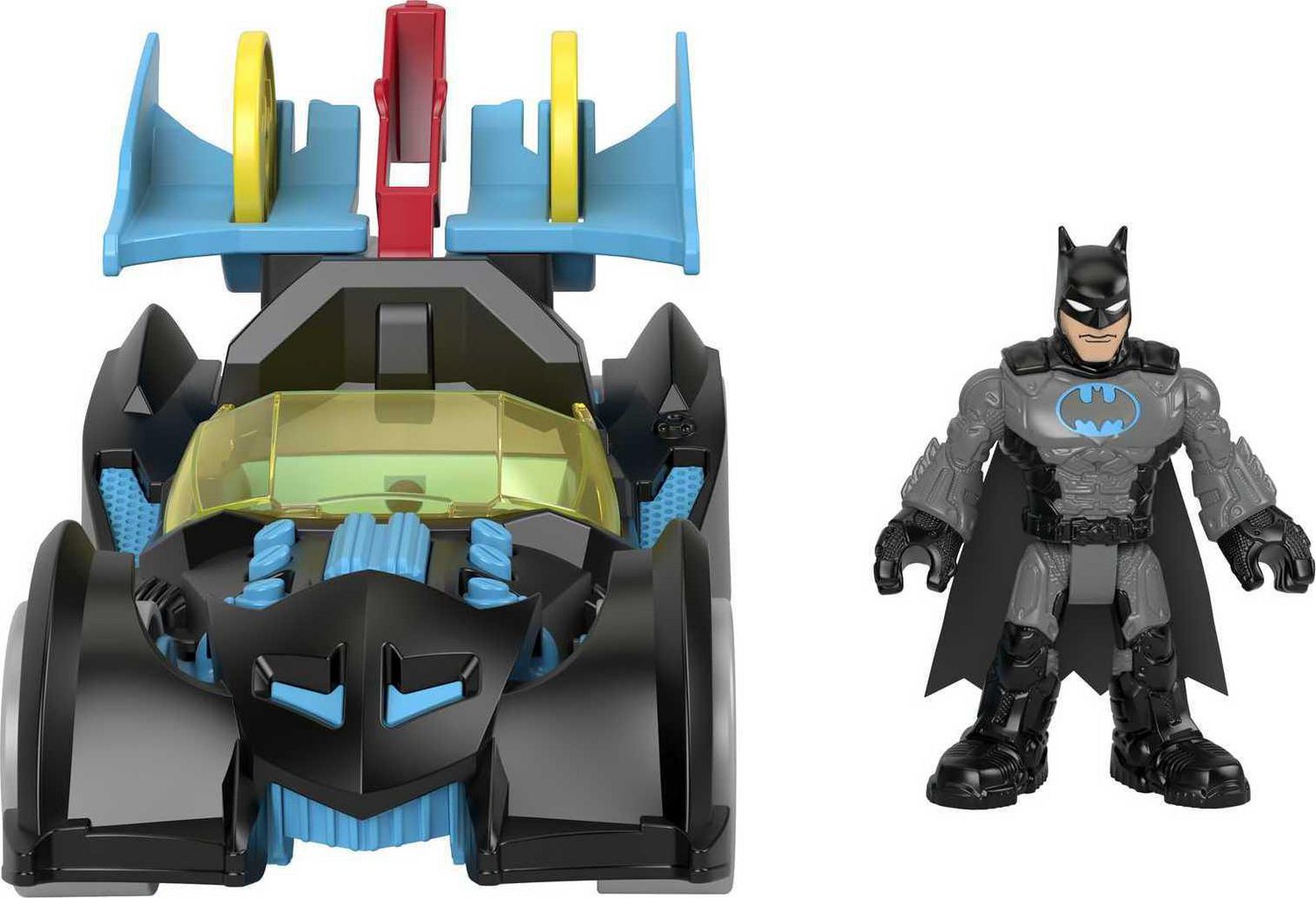 Fisher Price Imaginext DC Super Friends Bat-Tech Racing Batmobile