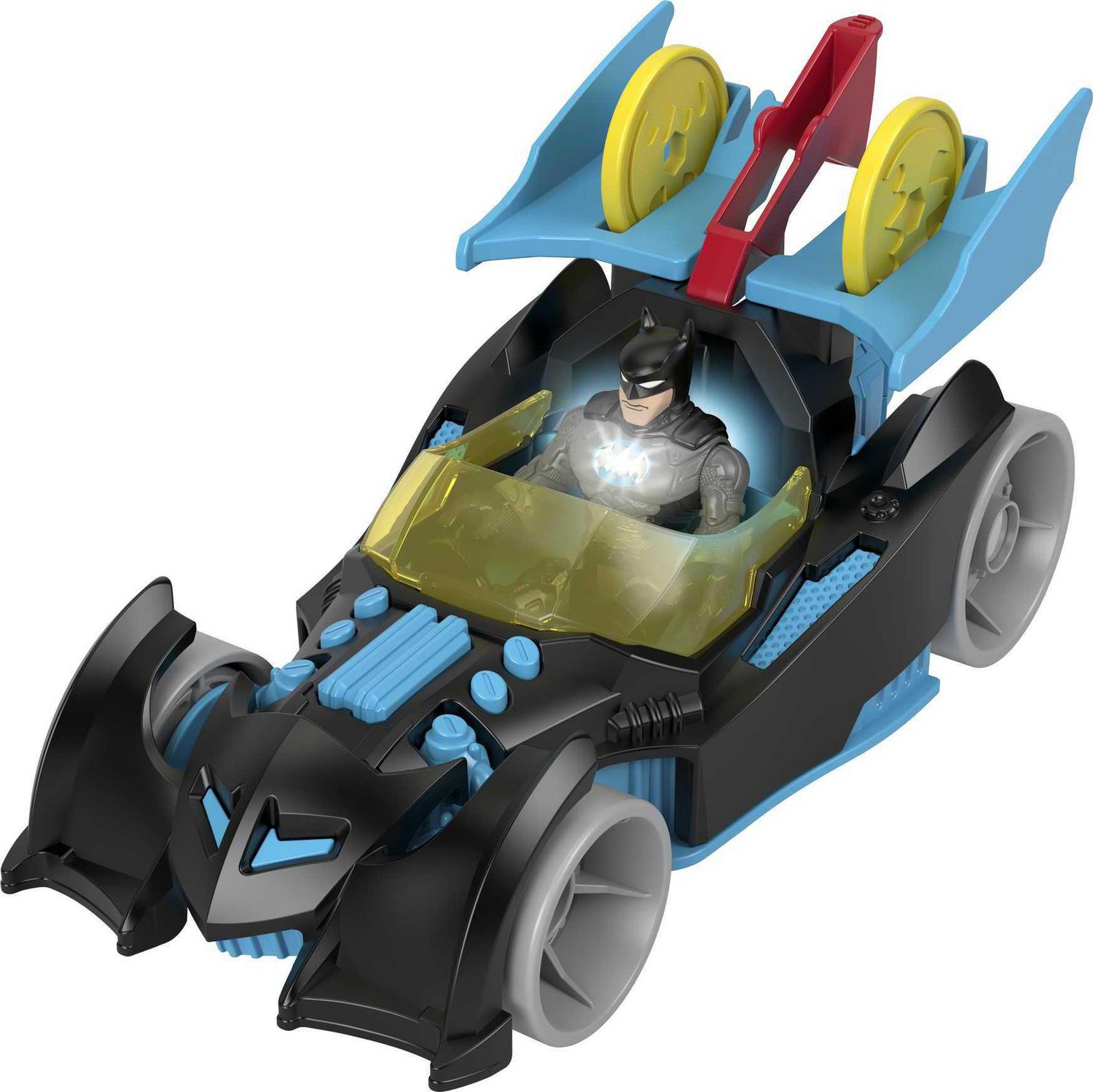 Fisher Price Imaginext DC Super Friends Bat-Tech Racing Batmobile