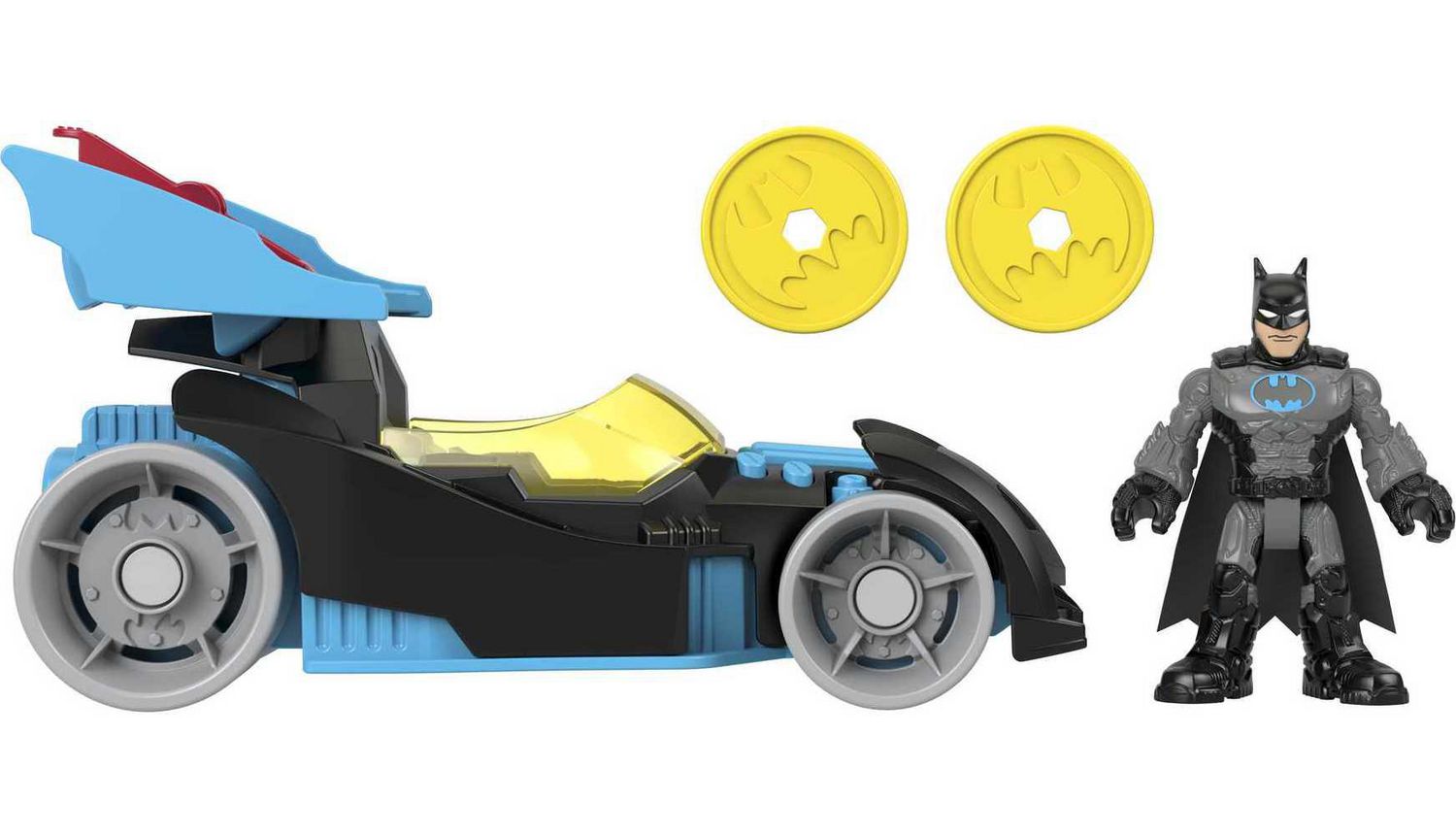 Fisher Price Imaginext DC Super Friends Bat-Tech Racing Batmobile