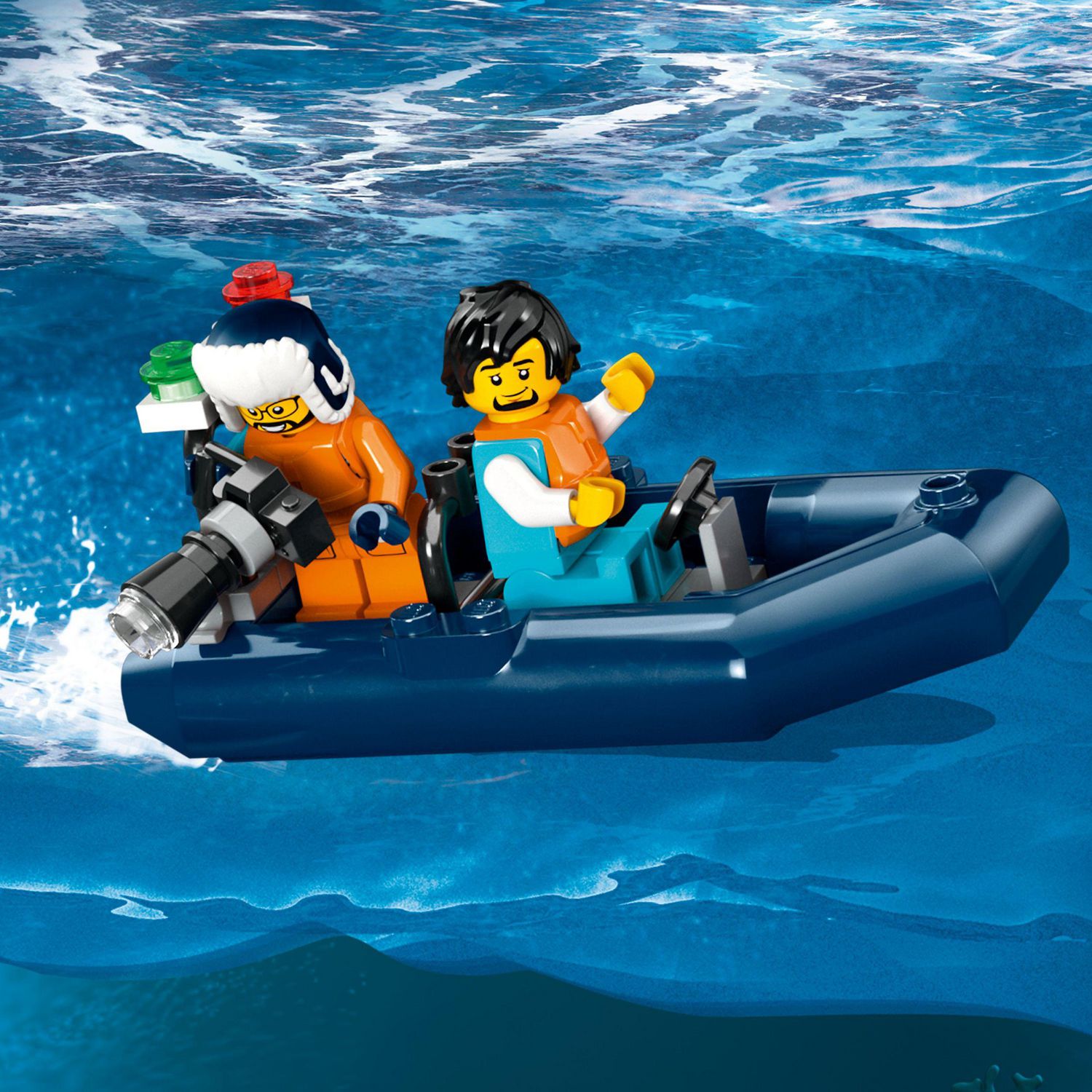 LEGO City Arctic Explorer Ship 60368 Building Toy Set, Fun Toy