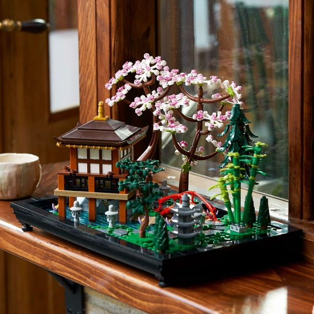 LEGO Icons Tranquil Garden Creative Building Set, A Gift Idea for Adult  Fans of Japanese Zen Gardens and Meditation, Build and Display Set for  Office or Home Décor, Great Gift for Mother's