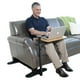 Stander Omni Tray Table, TV pivotante réglable en bambou et table pour ordinateur portable avec poignée de mobilité ergonomique, aide à la vie autonome pour les personnes âgées – image 5 sur 6