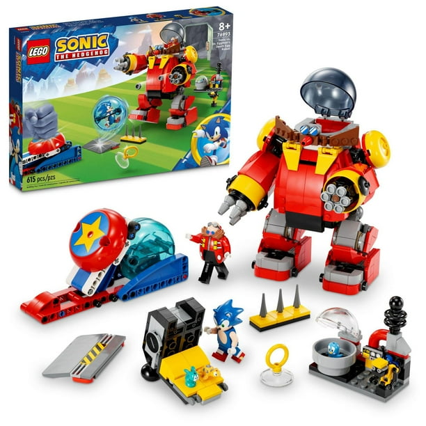 LEGO Sonic the Hedgehog Sonic vs. Dr. Eggman’s Death Egg Robot 76993 ...