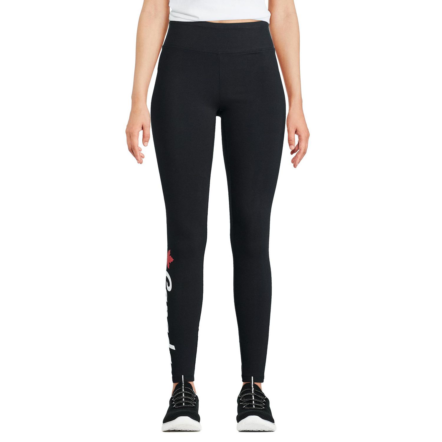 Reebok Women's High-Waisted Active Leggings with Pockets, Dotty Animal  Graphic, Size S-XXL 