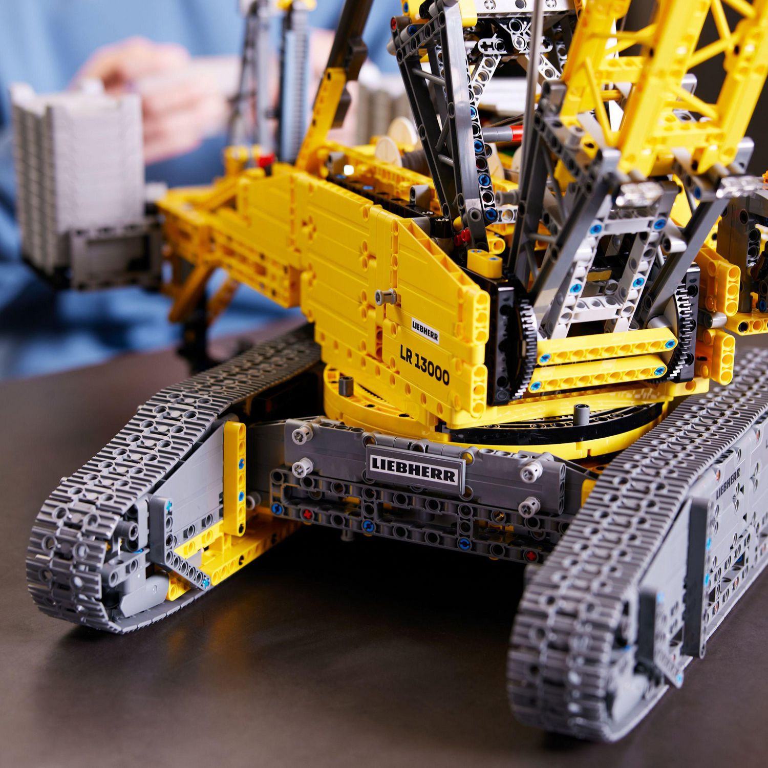 This Massive Lego Crane Fills an Entire Living Room - Make