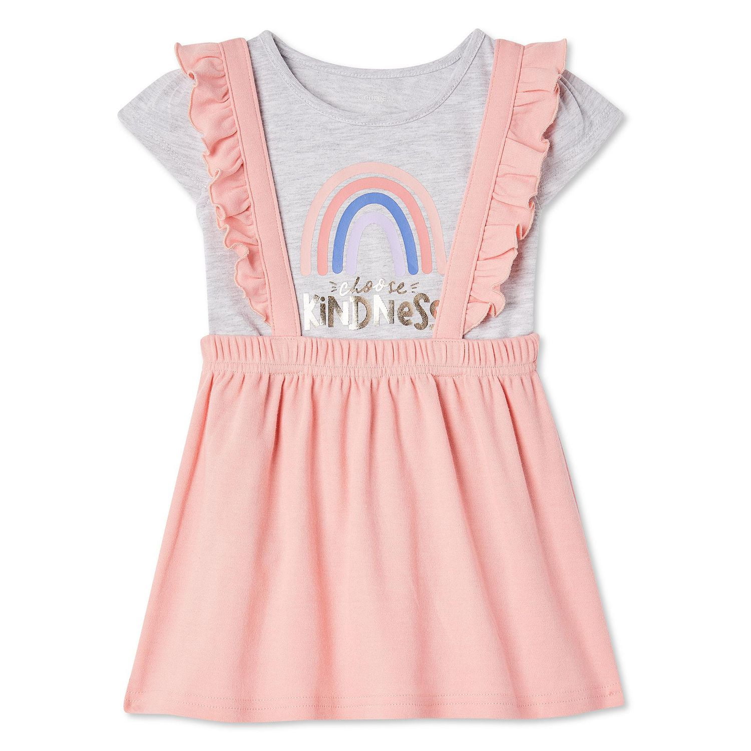 George Toddler Girls' Skirtall and Tee 2-Piece Set