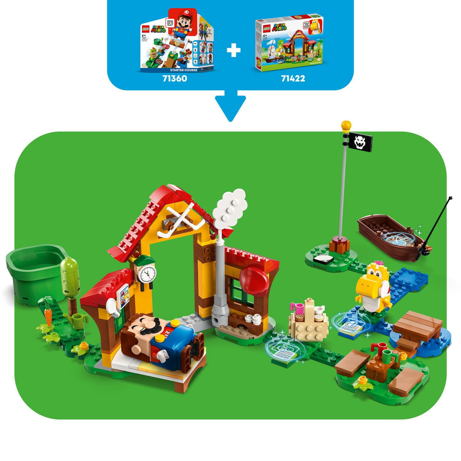 Lego discount marios house