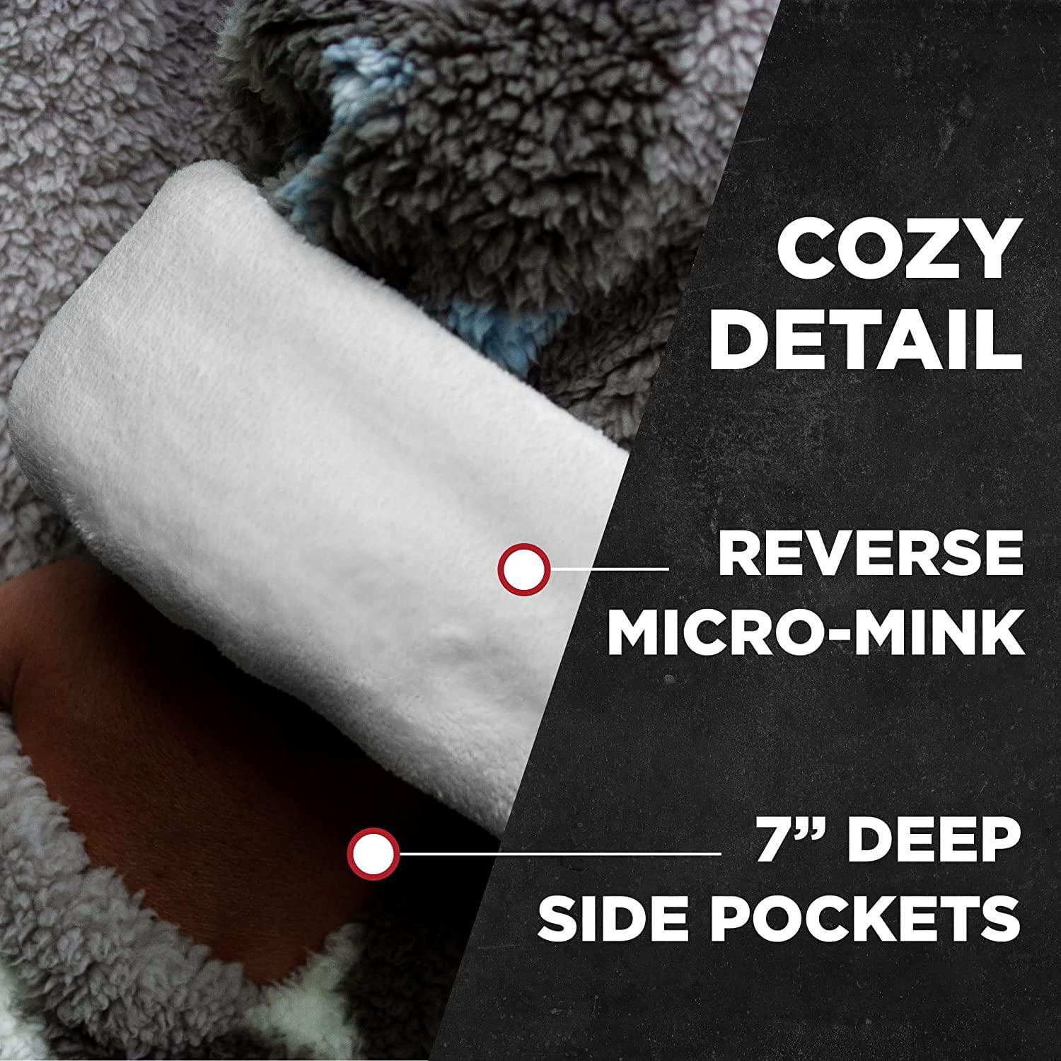 Coleman Oversize Sherpa Wearable Blanket Hoodie 