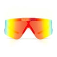 thumbnail image 2 of Lunettes de soleil à écran relevable Athletic Works blanches orange et rouges, 2 of 3