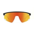 thumbnail image 2 of Athletic Works Black White and Red Shield Sunglasses, 2 of 3