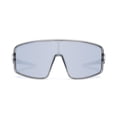 thumbnail image 2 of Athletic Works Grey and Blue Polarized Shield Sunglasses, 2 of 3