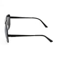 thumbnail image 3 of George Mens Black Polarized Aviator Sunglasses, 3 of 3