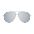 thumbnail image 2 of George Mens Silver Polarized Aviator Sunglasses, 2 of 3