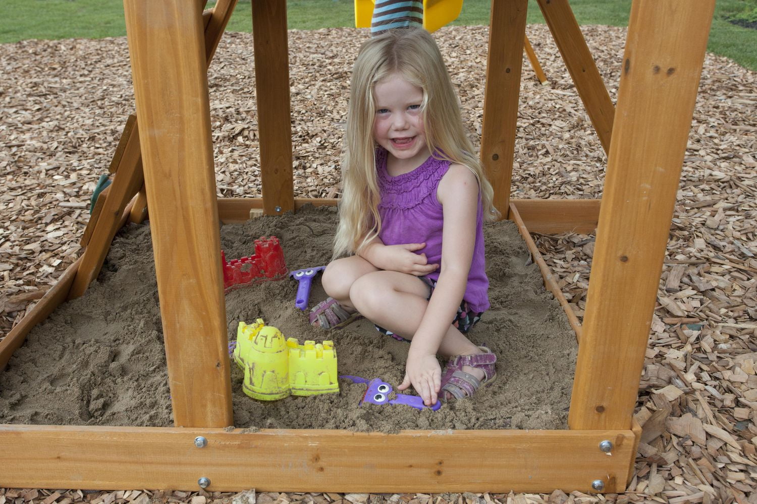 Appleton Wooden Swing Set Walmart