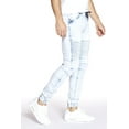 thumbnail image 2 of DNM.WORKS™ JACKSON - 5 Pocket Moto Pintuck Jogger BLUE, 2 of 3