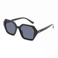 thumbnail image 1 of Madden NYC Black Oversize Square Sunglasses, 1 of 3