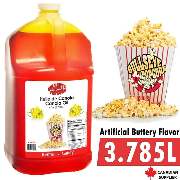 BullsEye Popcorn Canola popping oil 3.78L