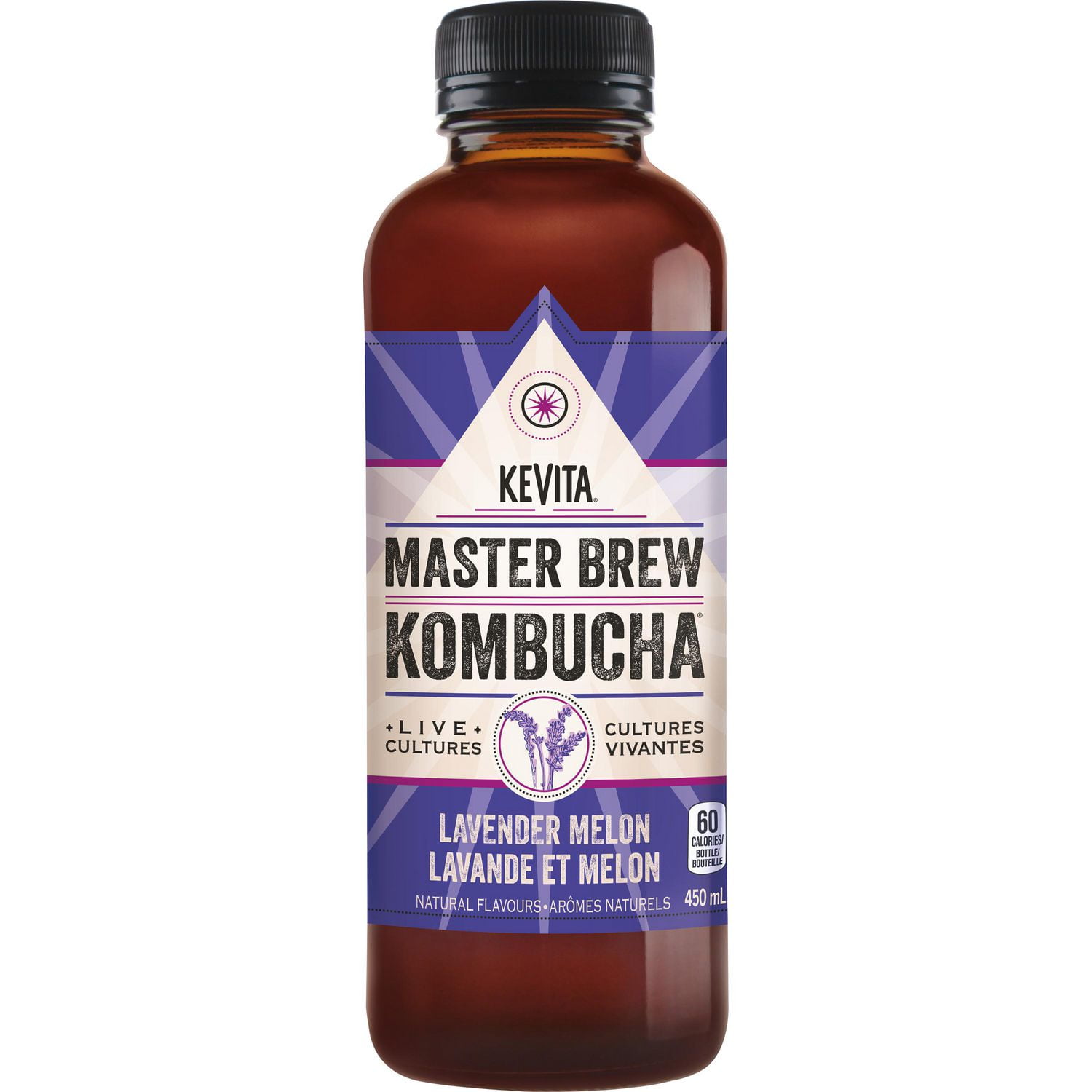 KeVita Lavender Melon Master Brew Kombucha, 450mL Bottle Walmart Canada