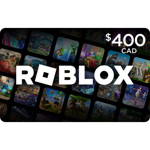 Roblox $400 Digital Gift Card [Includes Free Virtual Item] - Walmart.ca