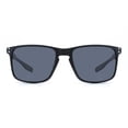 thumbnail image 2 of George Mens Black Polarized Square Sunglasses, 2 of 3