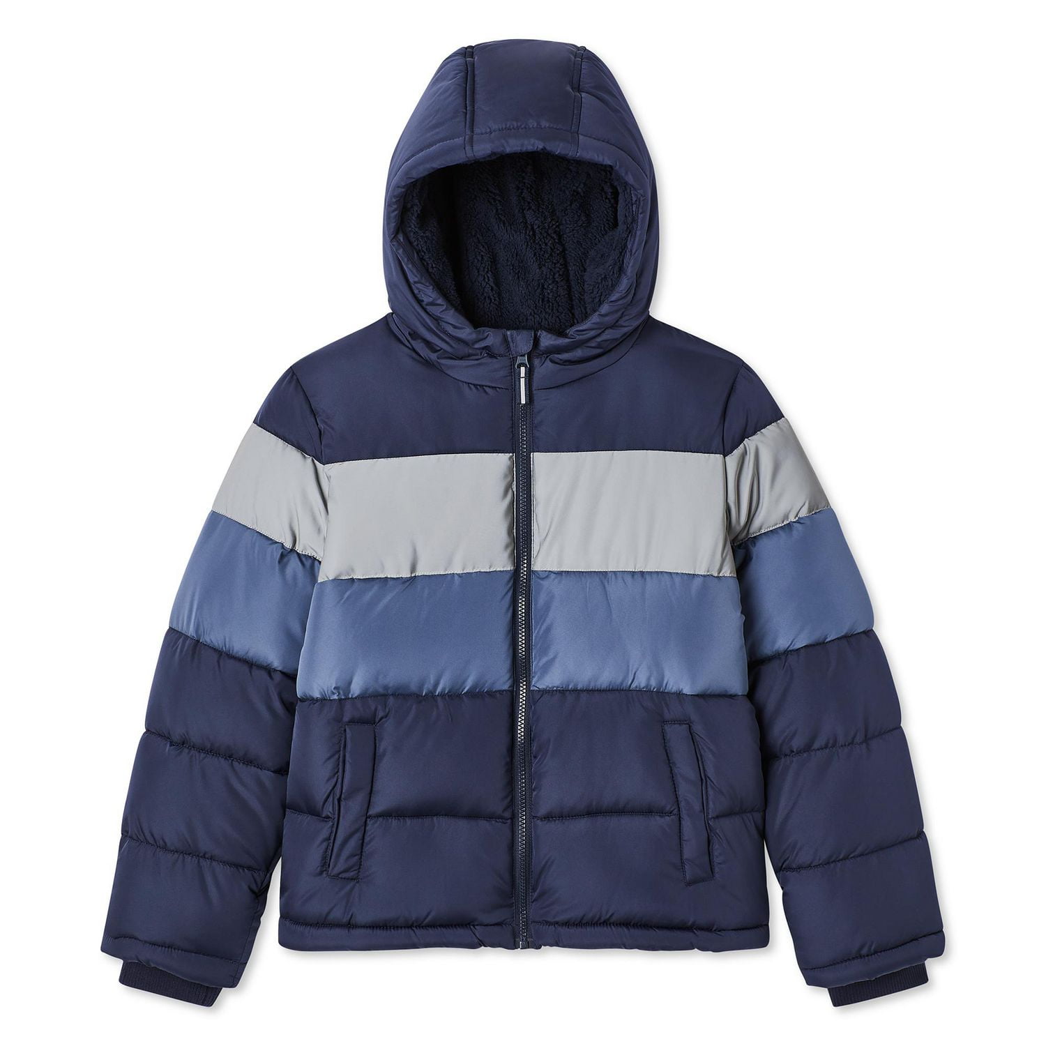 Navy blue 2024 jacket walmart