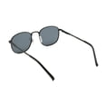 thumbnail image 4 of George Mens Black Polarized Round Sunglasses, 4 of 5