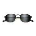 thumbnail image 5 of George Mens Black Polarized Round Sunglasses, 5 of 5