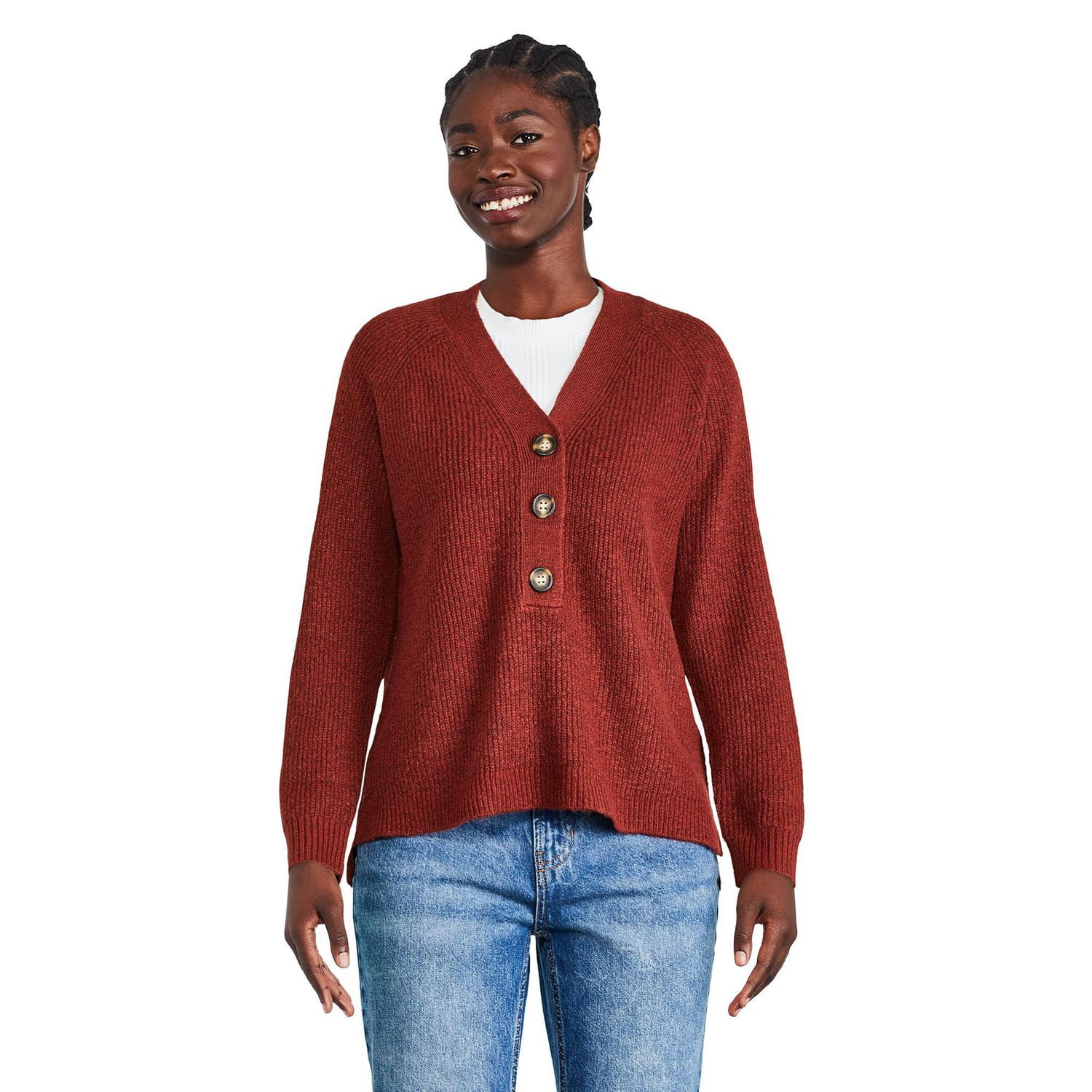 Cozy hotsell henley sweatshirt