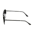 thumbnail image 3 of George Mens Black Polarized Aviator Sunglasses, 3 of 5