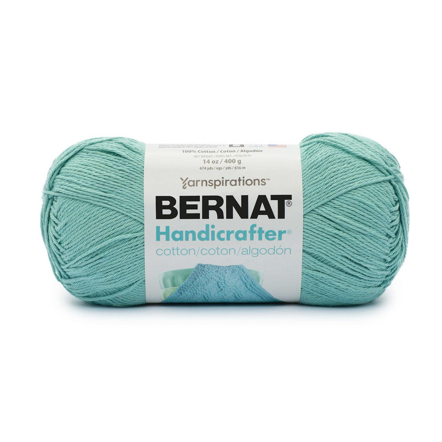 Bernat® Handicrafter® Yarn, Cotton #4 Medium, 14oz/400g, 710 Yards