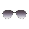 thumbnail image 2 of No Boundaries Black Aviator Sunglasses, 2 of 3