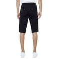 thumbnail image 3 of Short Capri pour homme de Dark Black, 3 of 6